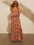 Sukienki - LA Angels Sukienka ze wzorem - miniaturka - grafika 1