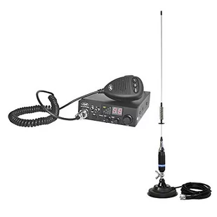 PNI Pakiet CB Escort radiotelefon HP 8000L ASQ + CB S75 antena z magnesem - Anteny samochodowe - miniaturka - grafika 1