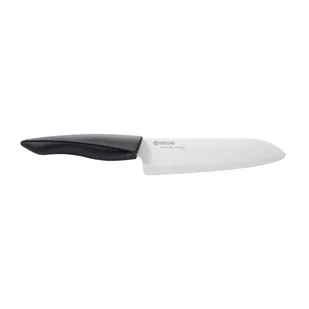 Kyocera Nóż Santoku 16 cm Shin White FZ-160WH-BK - Noże kuchenne - miniaturka - grafika 7