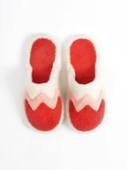 Kapcie damskie - admas Kapcie w kolorze czerwono-jasnoróżowym - miniaturka - grafika 1