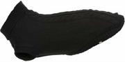 Ubranka dla psów - Trixie Kenton pulower, czarny, XS: 27 cm - miniaturka - grafika 1