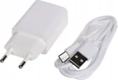 Ładowarki do telefonów - ŁADOWARKA SIECIOWA USB 5V/2A/USB/C - miniaturka - grafika 1