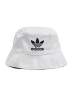 Czapki damskie - Adidas Bucket Trefoil Bucket Hat FQ4641 Biały - miniaturka - grafika 1
