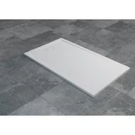 Brodziki prysznicowe - SANSWISS W20AS07009004 BRODZIK LIVADA PROSTOKĄTNY BIAŁY 700x900x35  ODPŁYW KRÓTKI BOK - miniaturka - grafika 1