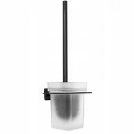 Akcesoria łazienkowe - Rea Tutumi Tutumi Szczotka WC metal black OSTE 07 80050 - miniaturka - grafika 1