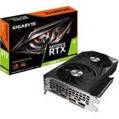 Karty graficzne - GIGABYTE NVIDIA GeForce RTX 3060 Ti 8 GB GDDR6 256 bit PCIE 4.0 16x Memory 14000 MHz GPU 1680 MHz Dual Slot Fansink 2xHDMI 2xDisplayPort GV-N306TWF2OC-8GD1.0 - miniaturka - grafika 1