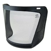 Sprzęt wspinaczkowy - HELLBERG Safe Steel Mesh Visor black - miniaturka - grafika 1