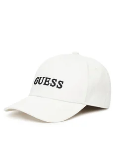 Guess Czapka z daszkiem AW5360 COT01 Biały - Czapki męskie - miniaturka - grafika 1