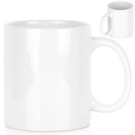 Kubki - Kubek ceramiczny do kawy herbaty biały 330 ml VILDE 139698 - miniaturka - grafika 1