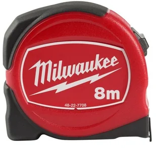 Milwaukee Miara Zwijana Miarka Metrówka Slim 8M/25 - Poziomice, łaty, miary - miniaturka - grafika 2