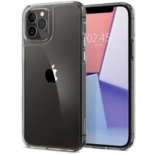 Spigen QUARTZ HYBRID ETUI NA IPHONE 12 PRO MAX CRYSTAL CLEAR 16779 - Etui i futerały do telefonów - miniaturka - grafika 5