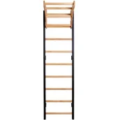 Wyposażenie sportowe i gimnastyczne - Drabinka gimnastyczna drewniano metalowa na 6 uchw - miniaturka - grafika 1