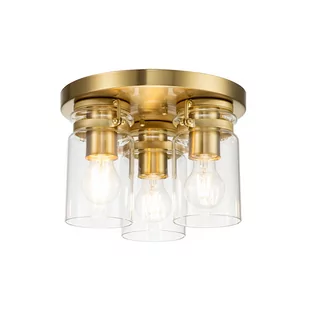 Brinley lampa sufitowa mosiądz KL-BRINLEY-F-BB Kichler - Lampy sufitowe - miniaturka - grafika 1