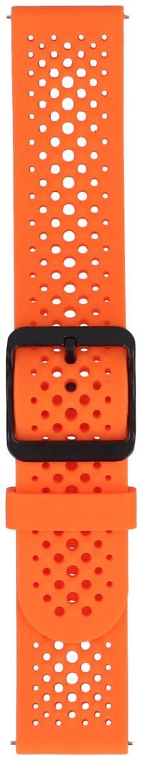 GlacierX pasek do smartwatcha Silicone Air Dot Vibrant Orange Pomarańczowy 22mm