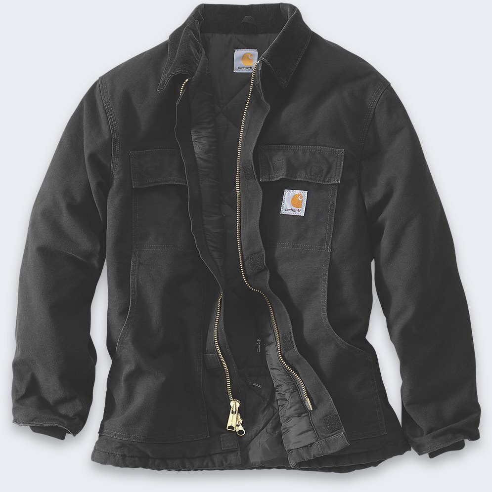 Kurtka męska Carhartt Kurtka Carhartt Firm Duck Traditional Black