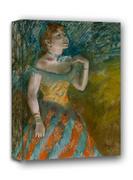 Obrazy i zdjęcia na płótnie - The Singer in Green, Edgar Degas - obraz na płótnie Wymiar do wyboru: 50x70 cm - miniaturka - grafika 1