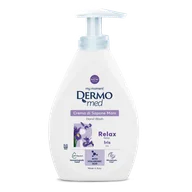 Mydła - Dermomed Relax Iris 300ml mydło w płynie z irisem, relaksujący zapach i nawilżenie - miniaturka - grafika 1