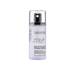 Catrice Catrice Longlasting Prime And Fine Fixing Spray utrwalający do twarzy 50ml 39311-uniw - Utrwalacze do makijażu - miniaturka - grafika 1