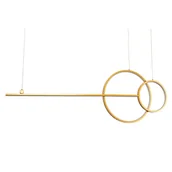 Lampy sufitowe - MOOSEE lampa wisząca RAGE złota MSE1501100555 - miniaturka - grafika 1