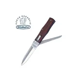 Noże - Mikov Nóż sprężynowy Predator 241-ND-2/KP Wood (T012069) T012069 - miniaturka - grafika 1