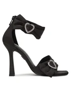 Sandały damskie - Buffalo Sandały Fairy Chic 1291618 Czarny - miniaturka - grafika 1