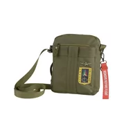 Torby męskie - Torba na ramię AERONAUTICA MILITARE Frecce Zielona - miniaturka - grafika 1