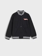 Swetry dla chłopców - Sinsay - Bluza Hot Wheels - czarny - miniaturka - grafika 1