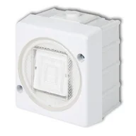 Wyłączniki światła i elektryczne - Karlik Senior łącznik jednobiegunowy WHS-1L WHS-1L - miniaturka - grafika 1