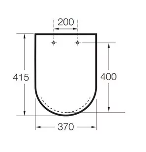 Roca Inspira Round Compacto Deska wolnoopadająca cafe A80152C66B - Deski sedesowe - miniaturka - grafika 1