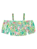 Bluzki damskie - United Colors Of Benetton Bluzka 5UIACH00F Kolorowy Regular Fit - miniaturka - grafika 1