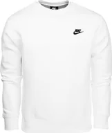 Bluzy męskie - Bluza Męska Nike Sportswear Club Biała BV2662 100 r 2XL - miniaturka - grafika 1