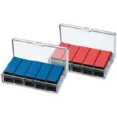 Przybory szkolne - Kangaro Zszywki 24/6 800szt czerwone KANGARO - miniaturka - grafika 1