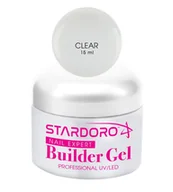 Żele do paznokci - Stardoro Żel budujący bezbarwyny 15 ml | Stardoro S112 - miniaturka - grafika 1