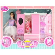 Lalki dla dziewczynek - Mega Creative, Lalka 29 cm z akcesoriami, Szafa, 479923 - miniaturka - grafika 1