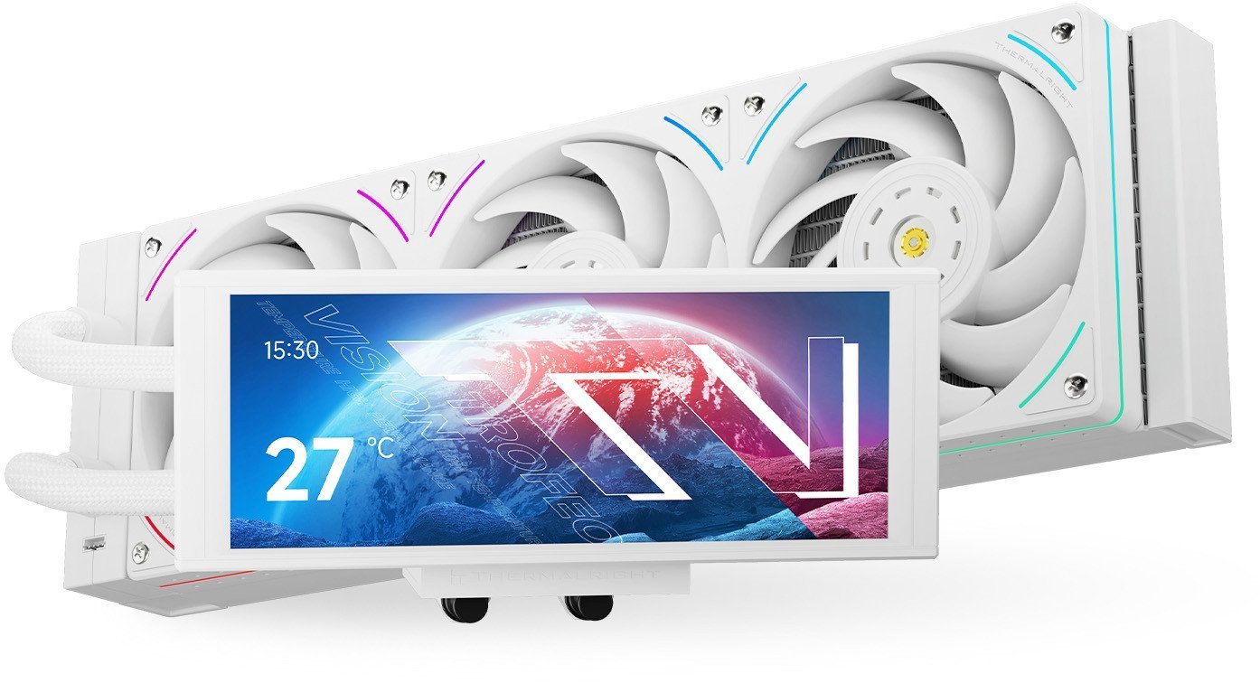 Chłodzenie wodne Thermalright Trofeo Vision 360 ARGB White 814256021197