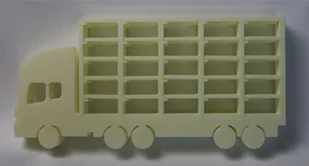 naSciane Półka na resoraki ciężarówka tir na samochodziki - Szafy i szafki dla dzieci - miniaturka - grafika 1