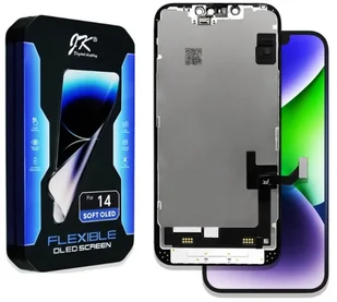 NOWY WYŚWIETLACZ EKRAN LCD DOTYK DO Apple iPhone 14 SOFT OLED JK - Części serwisowe do telefonów - miniaturka - grafika 1