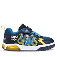 Buty dla chłopców - Sneakersy Geox J Inek Boy J659CC 01454 C0657 S Granatowy - miniaturka - grafika 1