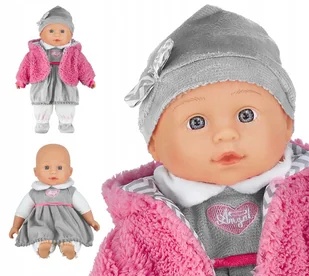 Lalka bobas Julka interaktywna mówi śpiewa Pl En - Lalki dla dziewczynek - miniaturka - grafika 1