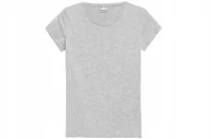 Koszulki i topy damskie - 4F KOSZULKA DAMSKA SPORTOWA T-SHIRT BAWEŁNIANY - miniaturka - grafika 1