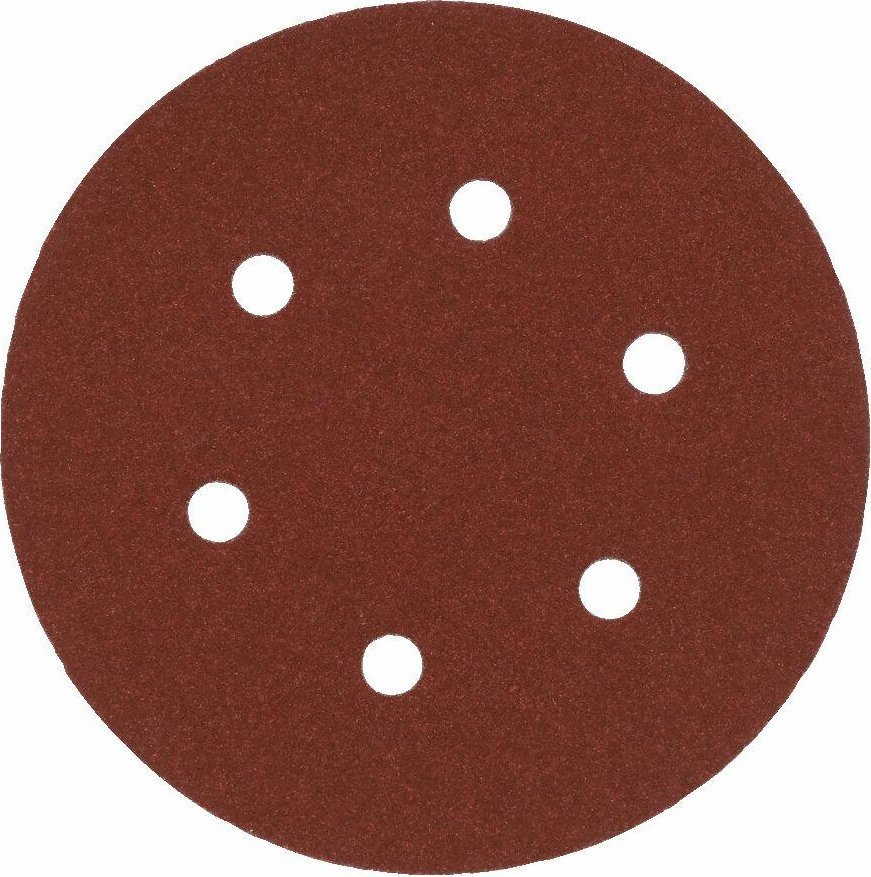 Milwaukee ABRASIVE DISC 150mm 6 HOLES P120 / 50 pcs.