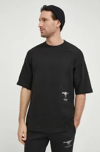 G-Star Raw t-shirt bawełniany męski kolor czarny z nadrukiem - Koszulki męskie - miniaturka - grafika 1