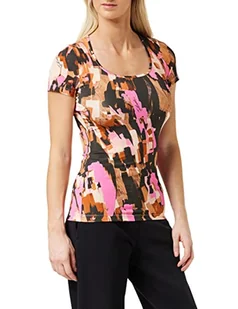 Just Cavalli Damska koszulka Top Aderente a Maniche Corte Cami - Koszulki i topy damskie - miniaturka - grafika 1