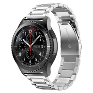 Akcesoria do smartwatchy - Cadorabo Stal Nierdzewna Bransoleta 22Mm Kompatybilny Z Samsung Galaxy Gear S3 / Gear 2 W Srebrny - Zamienna Bransoleta Do Zegarka (Pasek) Dla Huawe.. - miniaturka - grafika 1