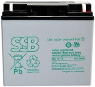 Baterie do zasilaczy awaryjnych UPS - SSB Sbl 18-12 12V 18AH Akumulator Agm - miniaturka - grafika 1