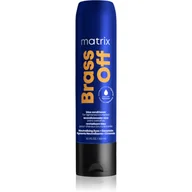 Szampony do włosów - Matrix Brass Off odżywka odżywcza szampon neutralizujący rude odcienie 300 ml - miniaturka - grafika 1