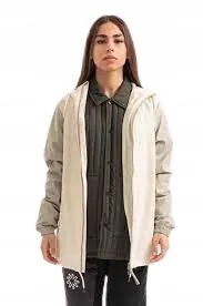 RAINS BEŻOWA PRZECIWDESZCZOWA KURTKA Z KAPTUREM DO PASA M I2A - Rains - Kurtki damskie RAINS BEŻOWA PRZECIWDESZCZOWA KURTKA Z KAPTUREM DO PASA M I2A - Rains - Kurtki damskie - miniaturka - grafika 1