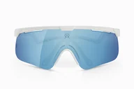 Okulary sportowe - ALBA OPTICS Okulary rowerowe DELTA WHT VZUM ML CIELO - miniaturka - grafika 1