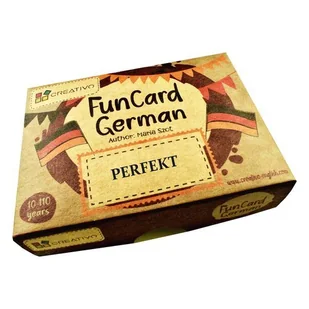 Karty językowe Niemiecki Fun Card German Perfekt - Książki do nauki języka niemieckiego - miniaturka - grafika 1