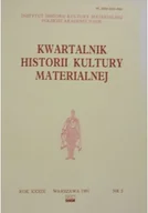 Książki o kulturze i sztuce - Kwartalnik historii kultury materialnej, nr 3 - miniaturka - grafika 1